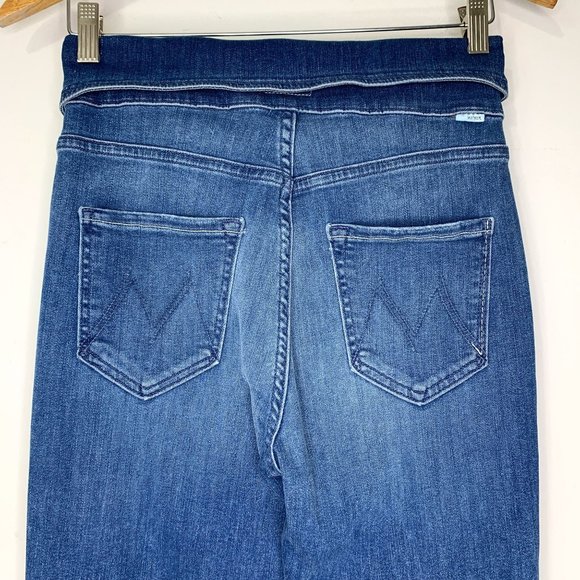 NWT MOTHER The Triple Stack Looker Wish On A Star Sz 26 - Picture 10 of 15